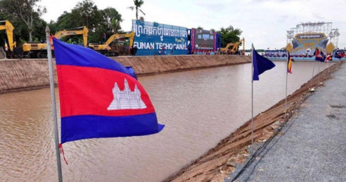 Công tác nạo vét kênh đào Phù Nam Techo bắt đầu sớm nhất vào cuối tháng 11