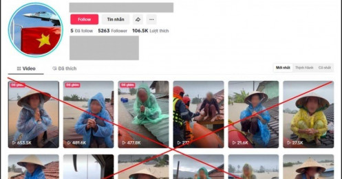 Loạt clip AI giả mạo người dân miền Trung khóc kêu cứu thương tâm: Cơ quan chức năng xử lý ra sao?