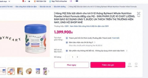 Phát hiện sữa nghi nhiễm khuẩn vẫn bán công khai online: Bộ Y tế ra lệnh "gỡ khẩn" để bảo vệ trẻ sơ sinh