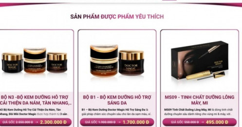 Sức khỏe người tiêu dùng bị đe dọa nghiêm trọng khi dùng mỹ phẩm rởm đột lốt cao cấp của Mailisa