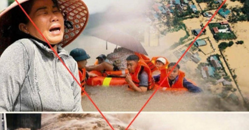 Bộ Công an: Tung tin giả, xuyên tạc tình hình mưa lũ miền Trung có thể bị xử lý hình sự