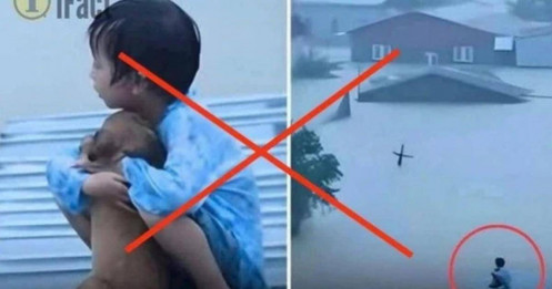 Cảnh giác tin giả AI về mưa lũ: Bộ Công an lên tiếng