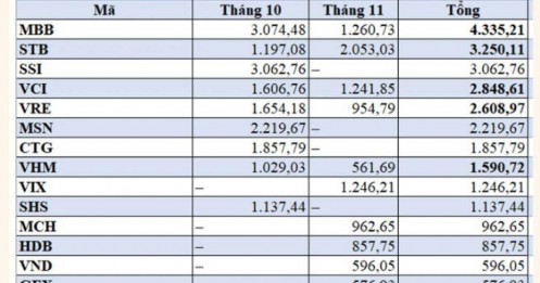 Cổ phiếu nào bị khối ngoại bán mạnh nhất trong 2 tháng qua