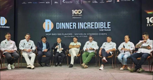 Việt Nam chào đón 13 đầu bếp Michelin trong tuần lễ ẩm thực quốc tế