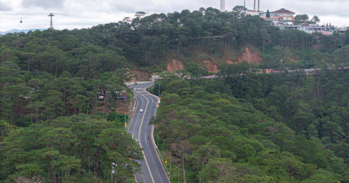 Bảo đảm an toàn lưu thông qua đèo Prenn trong thời gian sửa chữa