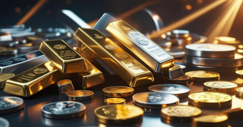 Vàng & bạc tăng giá trở lại nhờ dữ liệu bán lẻ Mỹ yếu và Fed phát tín hiệu ôn hòa