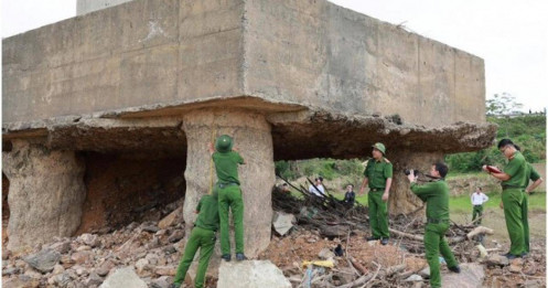 Thông tin mới vụ cầu Sông Lô hư hỏng, cơ quan công an khởi tố vụ án