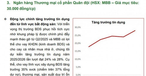 Ngân hàng hiếm hoi giữ NIM vượt 4%, cổ phiếu được chuyên gia định giá còn tăng thêm 16%