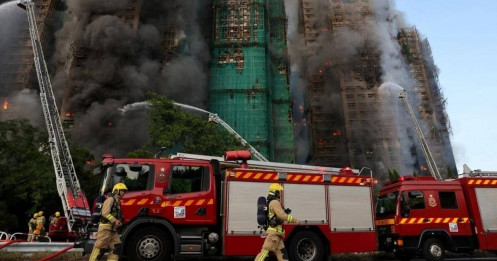 Đại hỏa hoạn tại Hong Kong: 44 người thiệt mạng, 279 người mất tích