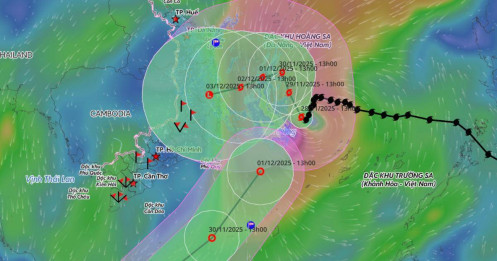 Cơn bão kỳ lạ nhất thế giới sắp vào Biển Đông?