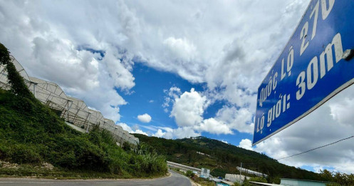 Lâm Đồng công bố tình huống khẩn cấp về thiên tai trên quốc lộ 27C