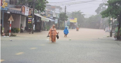 Miền Trung sắp đón mưa lớn diện rộng