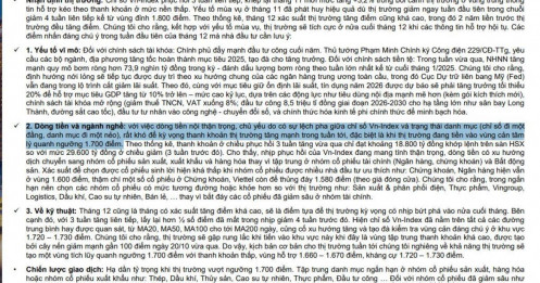 Rất khó để kỳ vọng thanh khoản tăng mạnh trong tuần này