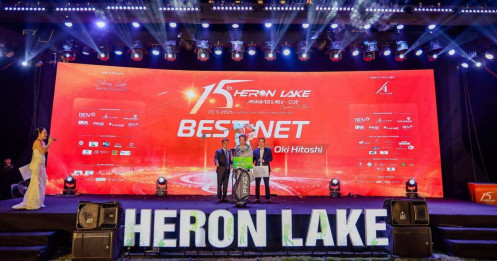 Trọn vẹn cảm xúc, đầy tự hào và hứng khởi tại giải 15th Heron Lake Anniversary - Cup
