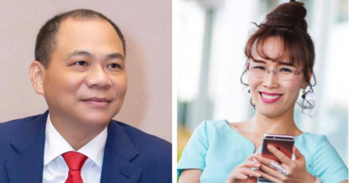 VIC và VJC bứt phá, tài sản hai tỷ phú Việt lên đỉnh lịch sử trên Forbes