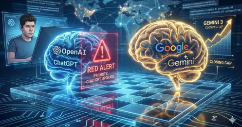 OpenAI trong tình trạng “báo động đỏ”: Sam Altman lo ngại ChatGPT bị Google vượt mặt