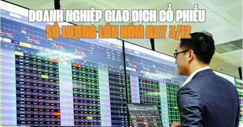 Thị trường sôi động: 4 doanh nghiệp giao dịch cổ phiếu lớn, DIG, DBD “nổi bật”