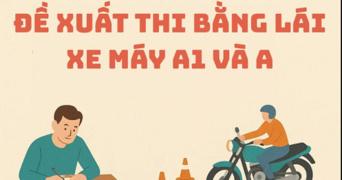 Người dân cả nước chú ý: Thi bằng lái xe máy A1 và A có thể thay đổi từ 2026