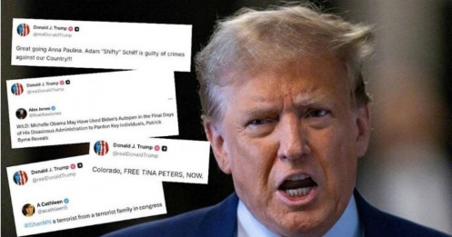 Ông Trump “xả” 160 bài trong 5 giờ: Đêm cuồng đăng gây chấn động Truth Social