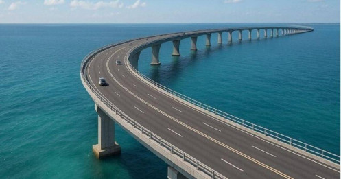 Vingroup đề xuất siêu cầu vượt biển Cần Giờ – Vũng Tàu: Đi 10 phút là tới!