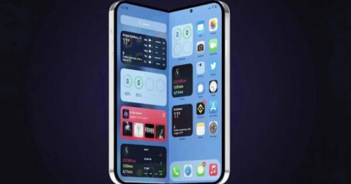 iPhone gập lần đầu xuất hiện: Apple khiến cả ngành smartphone “dậy sóng”