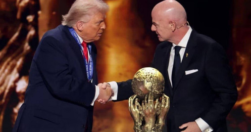Tổng thống Trump được trao Giải hoà bình của FIFA
