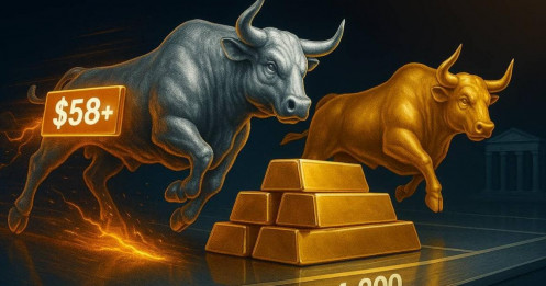 Bạc vẫn đang tăng giá: Vàng có thể theo kịp không?