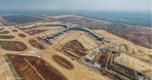 Nhiều hạng mục tại sân bay Long Thành lộ diện