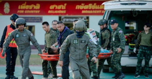 Campuchia - Thái Lan đấu súng ở biên giới