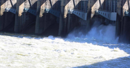 Hồ thủy điện lớn nhất miền Nam xả lũ lần 3, cảnh báo nguy cơ ngập ở hạ du TPHCM