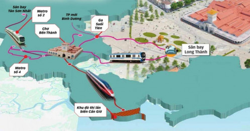 TP.HCM phê duyệt dự án đường sắt Bến Thành – Cần Giờ, dự kiến khai thác năm 2028