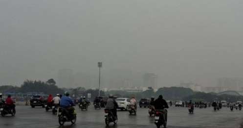 Hà Nội lại lọt top ô nhiễm nhất thế giới sáng 8/12, không khí cực kỳ độc hại