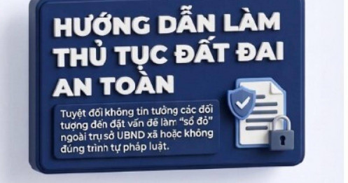 Cảnh báo lừa đảo: Xuất hiện nhóm đối tượng mời làm sổ đỏ, yêu cầu đặt cọc hàng chục triệu