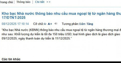 KBNN sắp bơm gần 3.600 tỷ đồng cho hệ thống ngân hàng