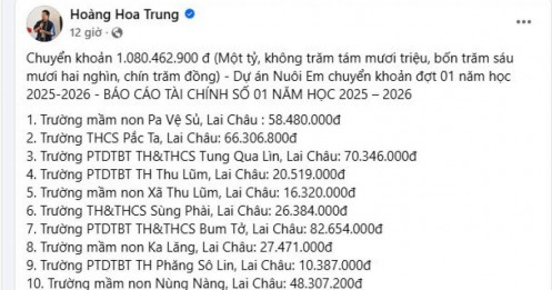 Chủ Nuôi Em chính thức công bố BCTC từ năm 2019