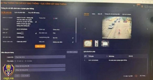 CSGT áp dụng quy trình mới: Gửi thông báo vi phạm sau 2 giờ
