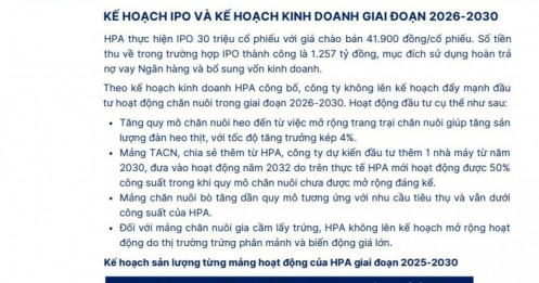 IPO Nông nghiệp Hòa Phát dưới góc nhìn CTCK: Mua ở giá chào bán, NĐT có thể hưởng lợi trên 20%