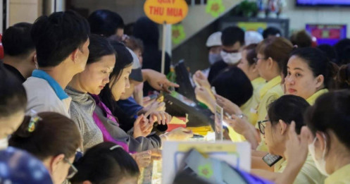 Giá vàng miếng có đỉnh mới