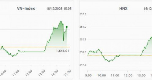 Lội ngược dòng ngoạn mục, VN-Index tăng hơn 30 điểm
