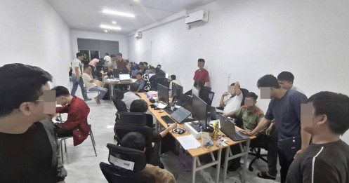 Đà Nẵng triệt phá cơ sở công nghệ ‘chạy’ website cờ bạc cho Campuchia