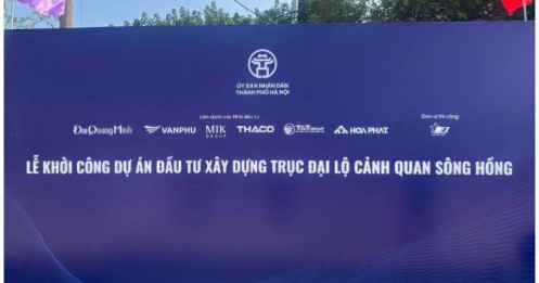 Lộ diện liên danh “ông lớn” đầu tư Trục Đại lộ cảnh quan sông Hồng 855.000 tỷ đồng