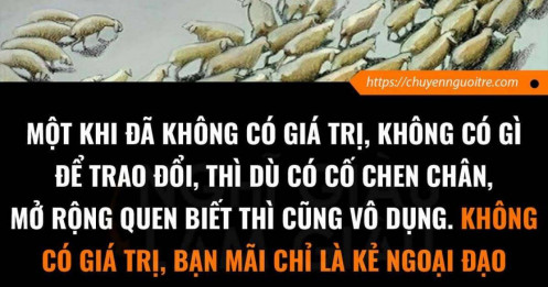 Vì sao bạn cố gắng quen biết nhiều người nhưng vẫn không đi xa?