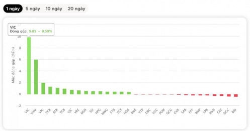 Khi một cổ phiếu kéo cả thị trường: Nhà đầu tư nên vui hay lo?