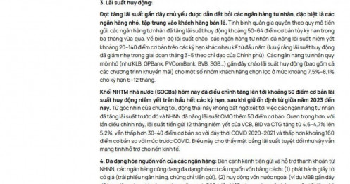 Vì sao Big 4 ngân hàng đồng loạt tăng lãi suất?