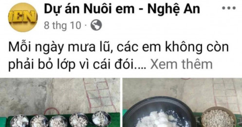 Dự án "Nuôi em - Nghệ An": Nhà trường bất ngờ nhận được tiền nhưng không rõ người gửi