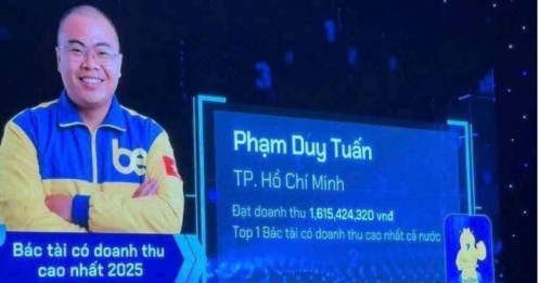 Be lên tiếng về bức ảnh tài xế doanh thu hơn 1,6 tỷ đồng
