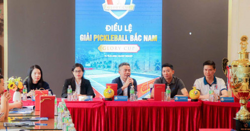 44 " Anh tài" sẽ chính thức tham gia thi đấu Giải Pickleball Bắc Nam – Glory Cup 2026 trong tháng 1/2026