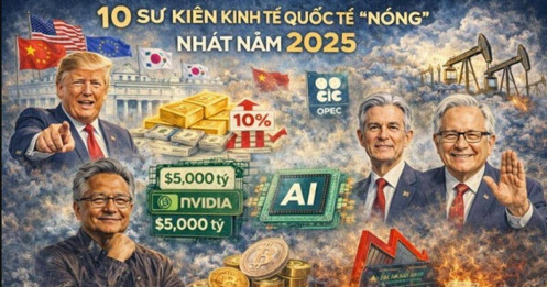 Nhìn lại 10 sự kiện kinh tế quốc tế "nóng" nhất năm 2025