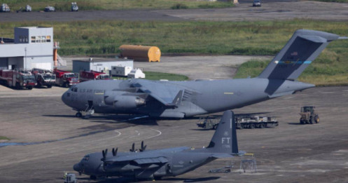 Vận tải cơ Mỹ ồ ạt đưa binh sĩ, thiết bị đến vùng Caribe giữa căng thẳng với Venezuela