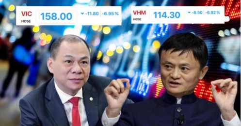 Ông Phạm Nhật Vượng lại thua Jack Ma: 48 giờ “vượt mặt” thành cú đảo chiều đau đớn